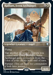 Radiant, Serra Archangel (Foil Etched) [Commander Legends] | Lots Moore NSW