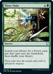 Three Visits [Commander Legends] | Lots Moore NSW