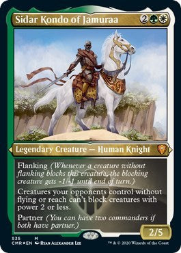 Sidar Kondo of Jamuraa (Foil Etched) [Commander Legends] | Lots Moore NSW