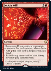 Jeska's Will [Commander Legends] | Lots Moore NSW