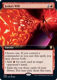 Jeska's Will (Extended Art) [Commander Legends] | Lots Moore NSW