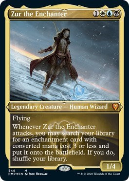 Zur the Enchanter (Foil Etched) [Commander Legends] | Lots Moore NSW