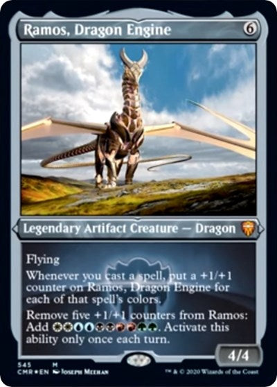 Ramos, Dragon Engine (Foil Etched) [Commander Legends] | Lots Moore NSW