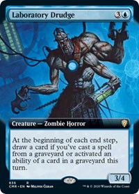 Laboratory Drudge (Extended Art) [Commander Legends] | Lots Moore NSW