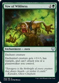 Vow of Wildness [Commander Legends] | Lots Moore NSW