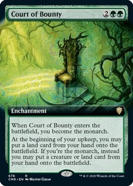 Court of Bounty (Extended Art) [Commander Legends] | Lots Moore NSW