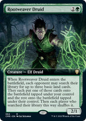 Rootweaver Druid (Extended Art) [Commander Legends] | Lots Moore NSW