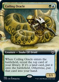 Coiling Oracle (Extended Art) [Commander Legends] | Lots Moore NSW