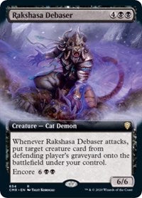 Rakshasa Debaser (Extended Art) [Commander Legends] | Lots Moore NSW