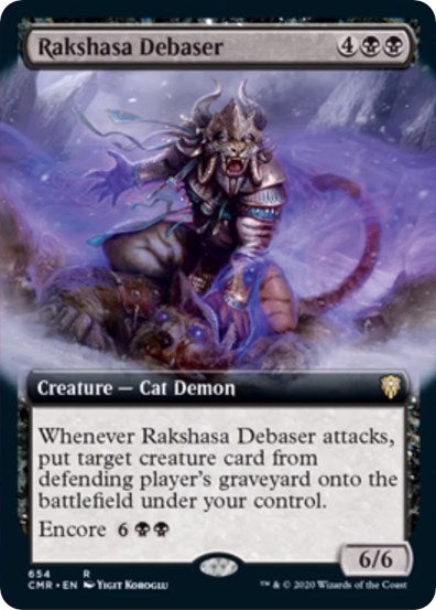 Rakshasa Debaser (Extended Art) [Commander Legends] | Lots Moore NSW