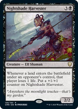 Nightshade Harvester [Commander Legends] | Lots Moore NSW