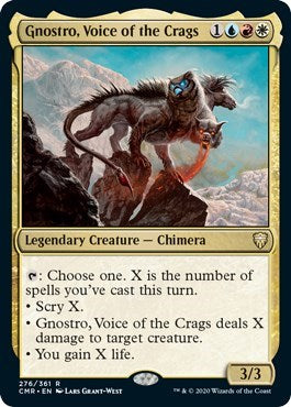 Gnostro, Voice of the Crags [Commander Legends] | Lots Moore NSW