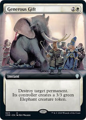 Generous Gift (Extended Art) [Commander Legends] | Lots Moore NSW
