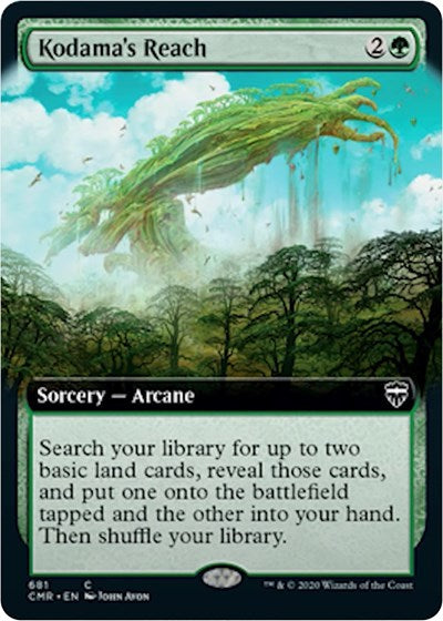 Kodama's Reach (Extended Art) [Commander Legends] | Lots Moore NSW