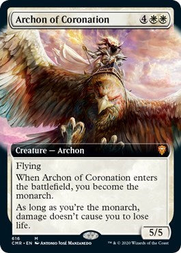 Archon of Coronation (Extended Art) [Commander Legends] | Lots Moore NSW