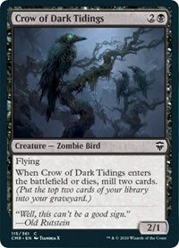 Crow of Dark Tidings [Commander Legends] | Lots Moore NSW