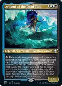 Araumi of the Dead Tide (Foil Etched) [Commander Legends] | Lots Moore NSW