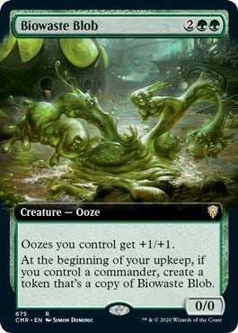 Biowaste Blob (Extended Art) [Commander Legends] | Lots Moore NSW