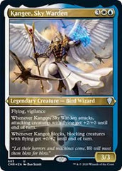 Kangee, Sky Warden (Foil Etched) [Commander Legends] | Lots Moore NSW