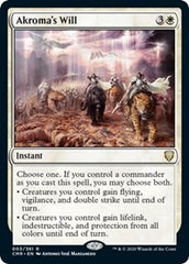 Akroma's Will [Commander Legends] | Lots Moore NSW