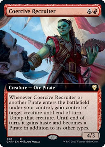 Coercive Recruiter (Extended Art) [Commander Legends] | Lots Moore NSW