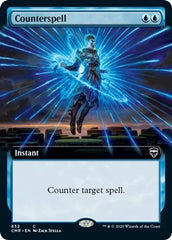 Counterspell (Extended Art) [Commander Legends] | Lots Moore NSW