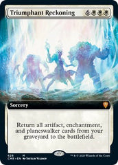 Triumphant Reckoning (Extended Art) [Commander Legends] | Lots Moore NSW