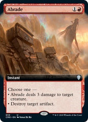 Abrade (Extended Art) [Commander Legends] | Lots Moore NSW
