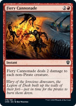 Fiery Cannonade [Commander Legends] | Lots Moore NSW