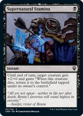 Supernatural Stamina [Commander Legends] | Lots Moore NSW