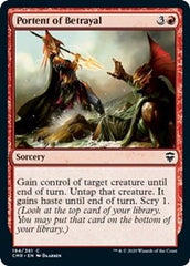Portent of Betrayal [Commander Legends] | Lots Moore NSW