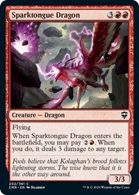 Sparktongue Dragon [Commander Legends] | Lots Moore NSW