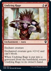 Undying Rage [Commander Legends] | Lots Moore NSW
