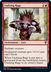 Undying Rage [Commander Legends] | Lots Moore NSW