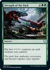 Strength of the Pack [Commander Legends] | Lots Moore NSW