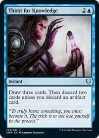 Thirst for Knowledge [Commander Legends] | Lots Moore NSW