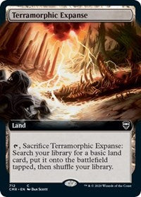 Terramorphic Expanse (Extended Art) [Commander Legends] | Lots Moore NSW