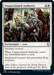 Unquestioned Authority [Commander Legends] | Lots Moore NSW