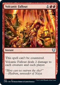 Volcanic Fallout [Commander Legends] | Lots Moore NSW