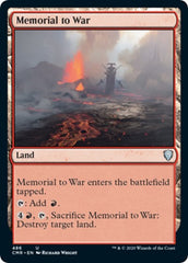 Memorial to War [Commander Legends] | Lots Moore NSW