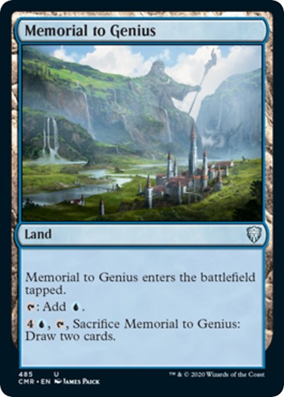 Memorial to Genius [Commander Legends] | Lots Moore NSW