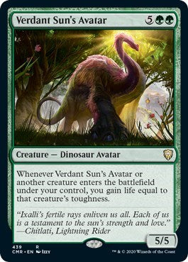 Verdant Sun's Avatar [Commander Legends] | Lots Moore NSW