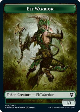 Elf Warrior Token [Commander Legends] | Lots Moore NSW