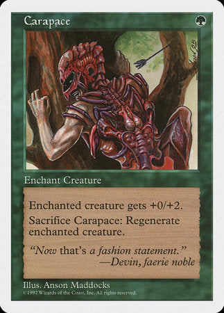 Carapace [Fifth Edition] | Lots Moore NSW