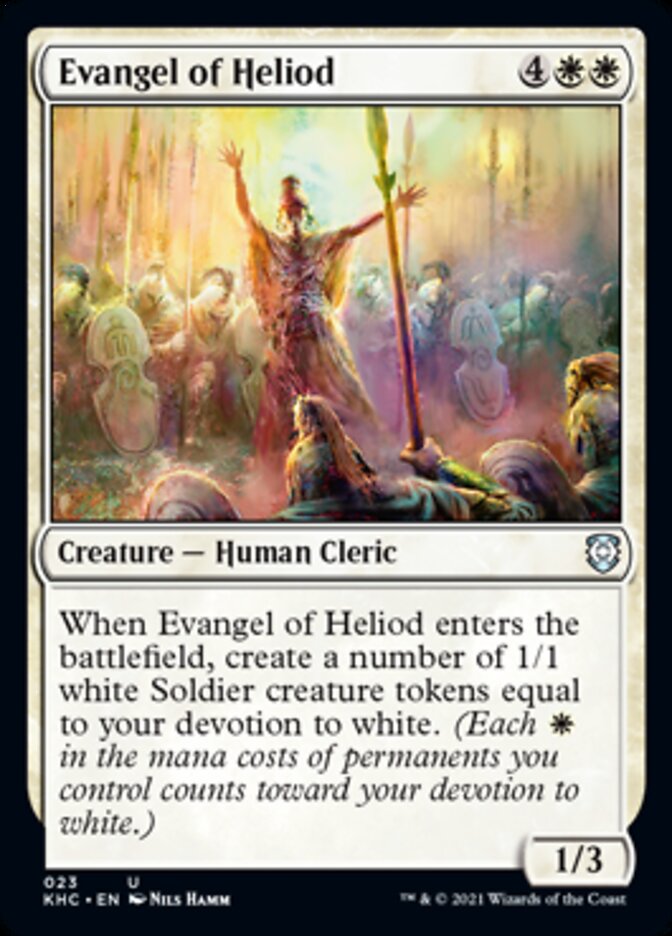 Evangel of Heliod [Kaldheim Commander] | Lots Moore NSW