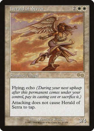 Herald of Serra [Urza's Saga] | Lots Moore NSW