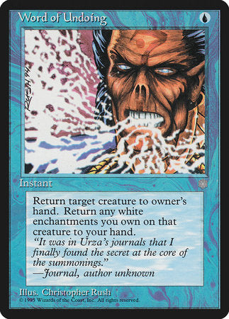 Word of Undoing [Ice Age] | Lots Moore NSW