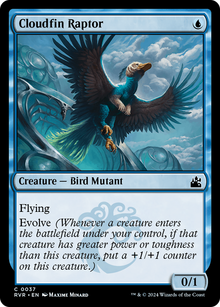 Cloudfin Raptor [Ravnica Remastered] | Lots Moore NSW