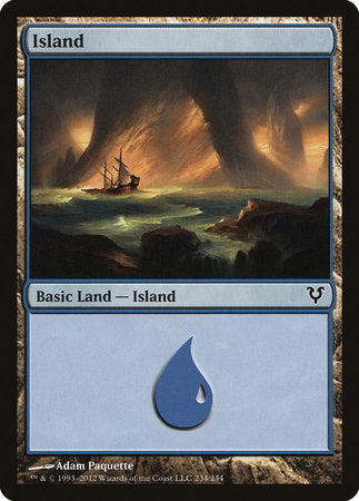Island (234) [Avacyn Restored] | Lots Moore NSW