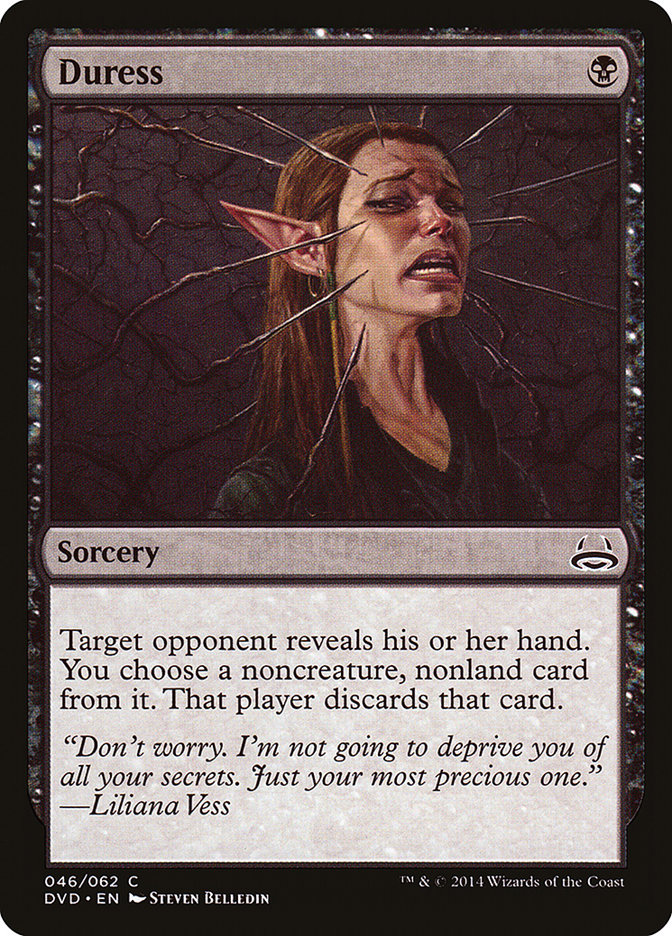 Duress (Divine vs. Demonic) [Duel Decks Anthology] | Lots Moore NSW